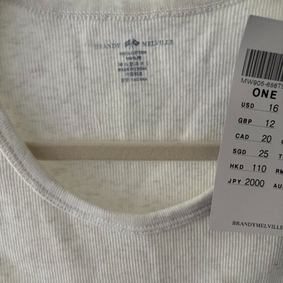 BNWT BRANDY MELVILLE TANK - Picture 3 of 3